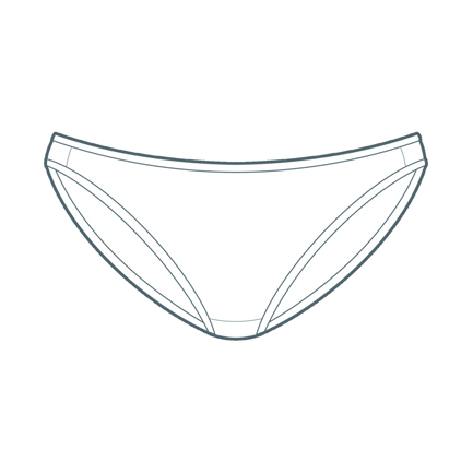 オリジナルブリーフ制作工房「こころ」ショーツ