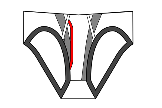 >オリジナルブリーフ制作工房「こころ」窓枠